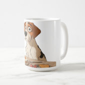 ontbijthond koffiemok (Voorkant rechts)