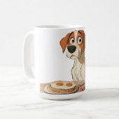 ontbijthond koffiemok (Voorkant links)