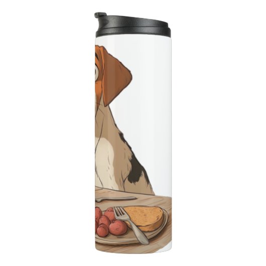 ontbijthond thermosbeker (Geroteerd rechts)