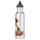 ontbijthond waterfles  (Rechts)