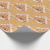  ontbijthuis Kinder kerst Cadeaupapier (Hoek)