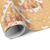  ontbijthuis Kinder kerst Cadeaupapier (Rol Hoek)