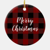 ontbijtkoek eerste kerstbuffelkoek keramisch ornament (Achterkant)