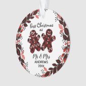 ontbijtkoek eerste kerstbuffelkoek ornament (voorkant)