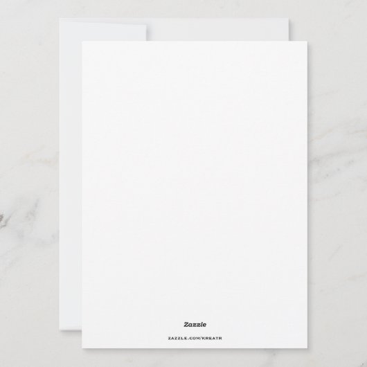 ontbijtkoek feestdagenkaart (Achterkant)