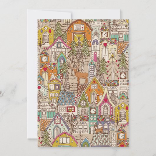  ontbijtkoek feestdagenkaart (Voorkant)