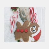 ontbijtkoek fleece deken (Voorkant (Horizontaal))