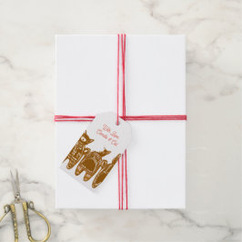 ontbijtkoek - Handgeverfd () Cadeaulabel