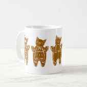 ontbijtkoek - handschilderd koffiemok (Voorkant links)