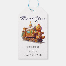 ontbijtkoek | Kerst Baby shower Bedankt Favor Cadeaulabel