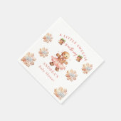 ontbijtkoek | Kerst Baby shower Servet (Hoek)