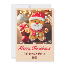 Ontbijtkoek Kerstman - Vrolijk Kerstfeest