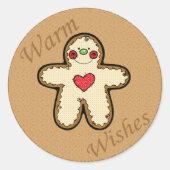 ontbijtkoek ronde sticker (Voorkant)