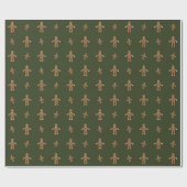 ontbijtkoek voor heren cadeaupapier (Vlak)