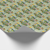Ontbijtliga Badge Cadeaupapier (Hoek)