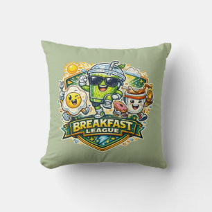 Ontbijtliga Badge Kussen