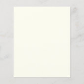 Ontbijtmenu, Restaurant Menu, Cafe Marketing Flyer (Achterkant)