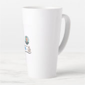OntbijtMetElli koffiemok Latte Mok (Rechterhoek)