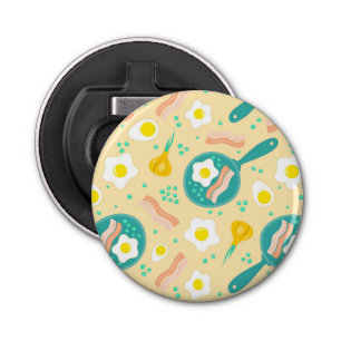 Ontbijtpatroon Button Flesopener
