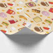 Ontbijtpatroon Cadeaupapier (Hoek)