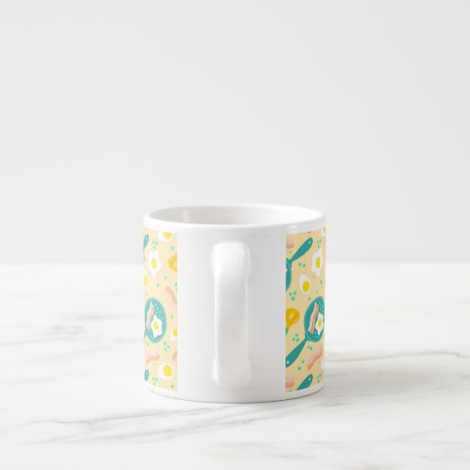 Ontbijtpatroon Espresso Kop (Achterkant)