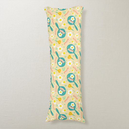 Ontbijtpatroon Lichaamskussen (Voorkant Verticaal)