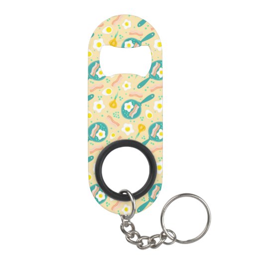 Ontbijtpatroon Mini Flessenopener (Achterkant)