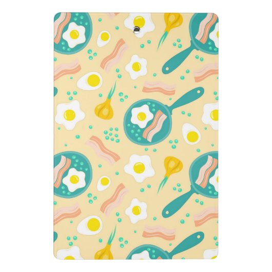 Ontbijtpatroon Mini Klembord (Achterkant)