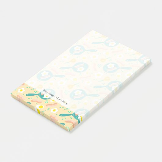 Ontbijtpatroon Post-it® Notes (Schuin)