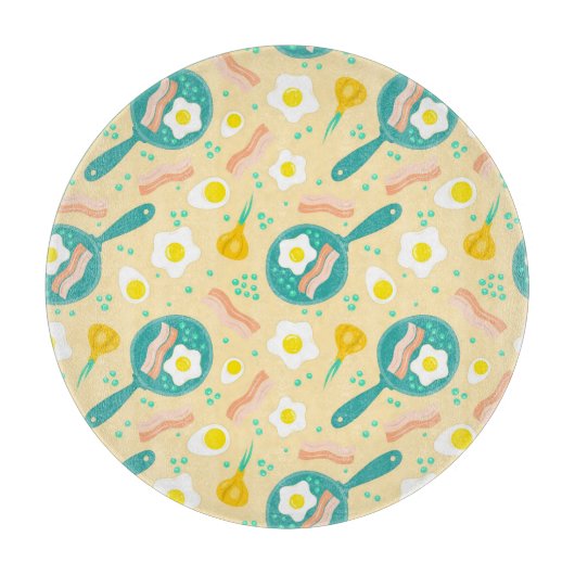 Ontbijtpatroon Snijplank (Voorkant)