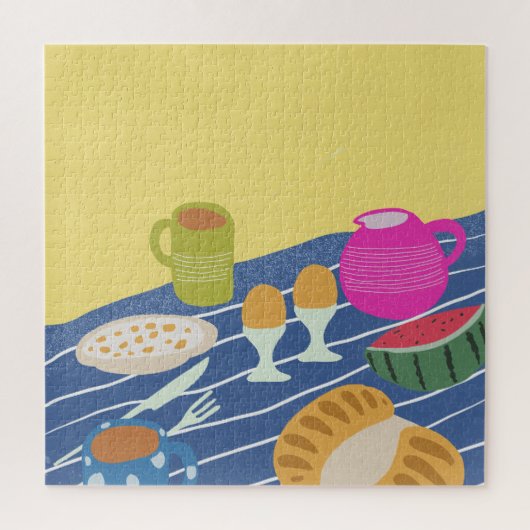 Ontbijtpicknick Legpuzzel (Verticaal)