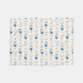 Ontbijtproducten (buitenaards) fleece deken (Voorkant (Horizontaal))