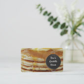 ontbijtrestaurant visitekaartje (Staand voorkant)