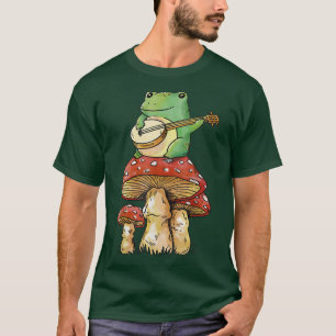 ontbijtsteenkikker voor paddenstoelen mannen t-shirt