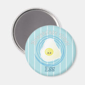 Ontbijttijd - Ei Magneet (Voorkant / Achterkant)