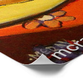 "Ontbijttijd" Poster (Hoek)