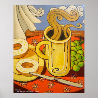 "Ontbijttijd" Poster