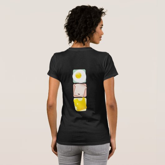 Ontbijttijd Shirt (Achterkant volledig)