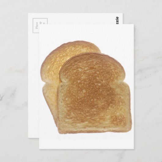Ontbijttoast Briefkaart (Voorkant / Achterkant)