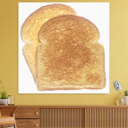Ontbijttoast Canvas Afdruk (Insitu (Woonkamer))