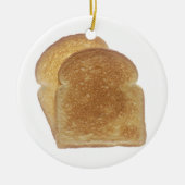 Ontbijttoast Keramisch Ornament (Voorkant)