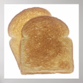 Ontbijttoast Poster (Voorkant)