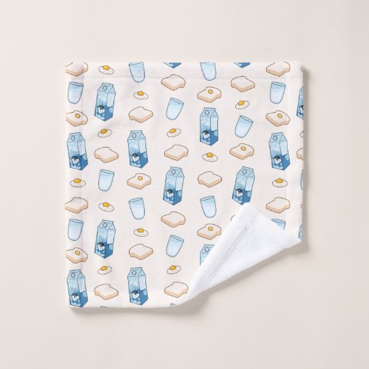 Ontbijtvoeding (alien) bad handdoek (Wasdoekje)