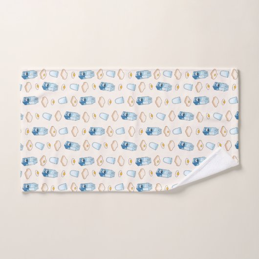 Ontbijtvoeding (alien) bad handdoek (Handdoek)