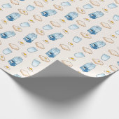 Ontbijtvoeding (alien) cadeaupapier (Hoek)