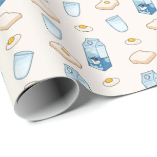 Ontbijtvoeding (alien) cadeaupapier