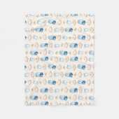 Ontbijtvoeding (alien) fleece deken (Voorkant)