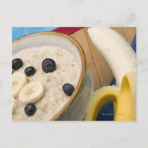 ontbijtvoedsel briefkaart