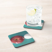 Ontbijtvrienden: Twee eieren $ Een Apple Stilleven Bier Onderzetter (Rechterzijde)