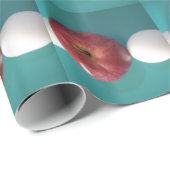 Ontbijtvrienden: Twee eieren $ Een Apple Stilleven Cadeaupapier (Rol Hoek)